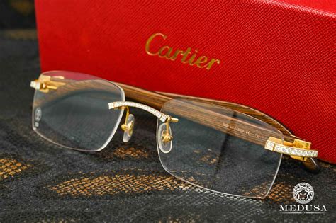 lunet cartier homme|monture Cartier bois.